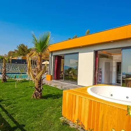 2+1 Jakuzili - Ic Ve Dis Havuzlu - Korunakli Villa