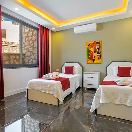 2+1 Jakuzili - Ic Ve Dis Havuzlu - Korunakli Villa *